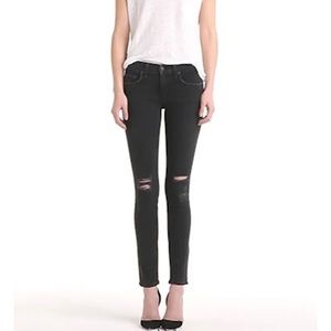 Rag & Bone Modele Skinny Jeans Black 28